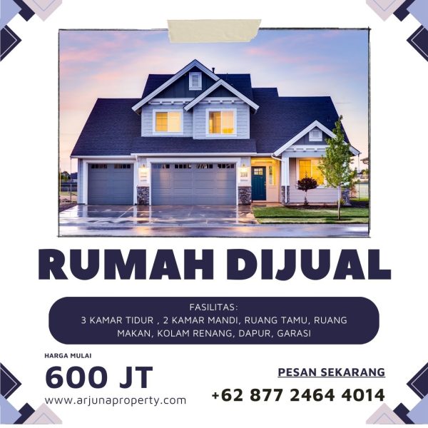 Rumah Perumahan 600jt